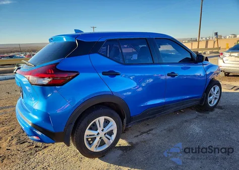 2021 Nissan Kicks S из США, поврежденный, VIN 3N1CP5BV0ML527126